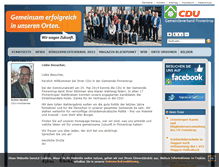 Tablet Screenshot of cdu-finnentrop.de